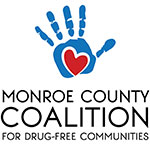 logo monroe county il coalition for drug-free communities