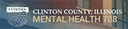 logo the clinton county il 708 mental health board substance use info